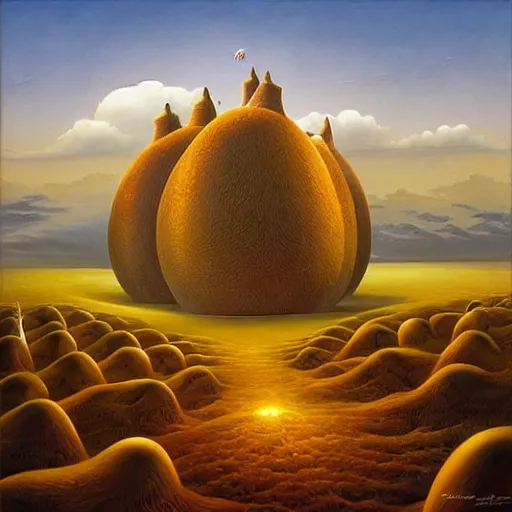 Prompt: artwork by vladimir kush