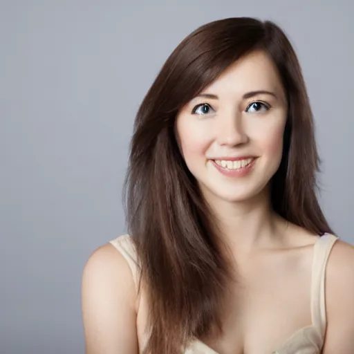 Image similar to portrait photo of attractive 3 0 years old woman