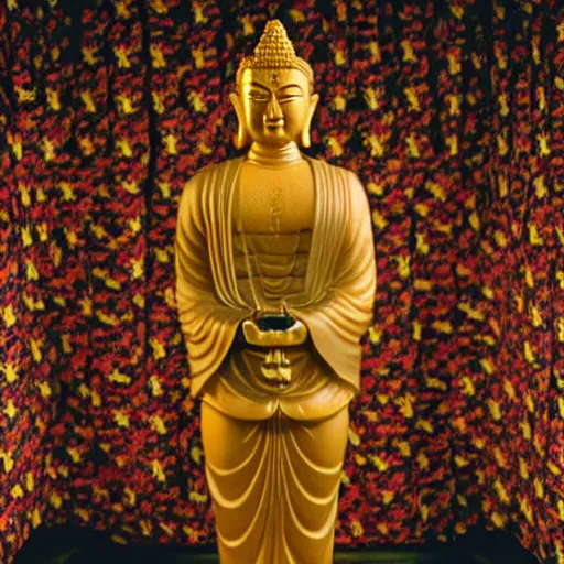 Image similar to statue of buddha in pulp fiction