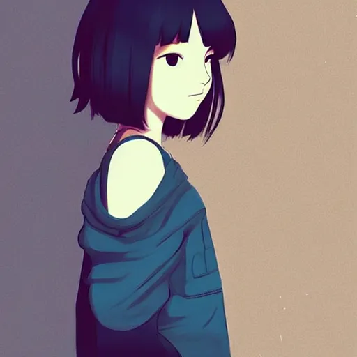 Prompt: “Natalie Portmanin urban outfit, digital painting, fan art, pixiv, by Ilya Kuvshinov, by Studio Ghibli”