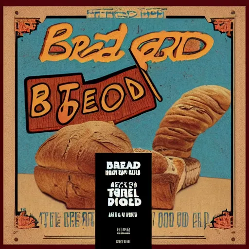 Image similar to bread album art, cover art, poster