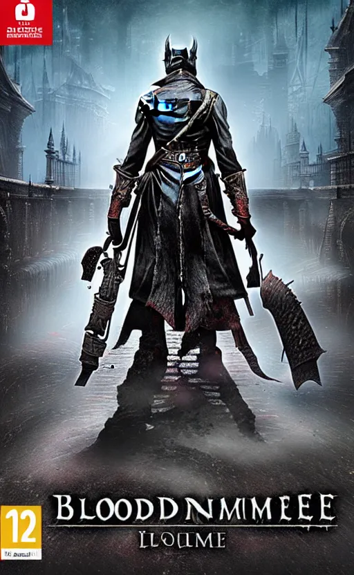 Bloodborne Video Game Poster Title 