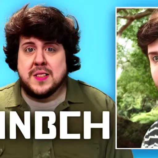 Image similar to youtuber Jontron goes on safari