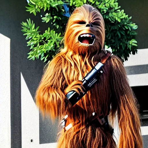 Prompt: chewbacca