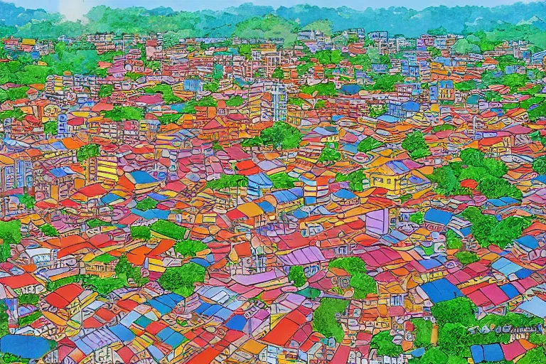 Image similar to sri lankan city by Takahashi, Rumiko