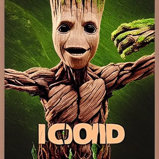 Image similar to i am groot