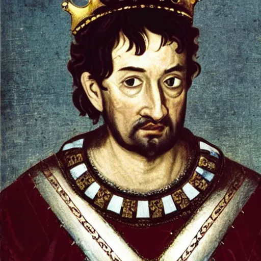 Prompt: richard iv the roman king photo