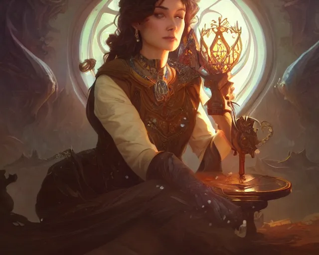 Image similar to photography of jan brett, deep focus, d & d, fantasy, intricate, elegant, highly detailed, digital painting, artstation, concept art, matte, sharp focus, illustration, hearthstone, art by artgerm and greg rutkowski and alphonse mucha