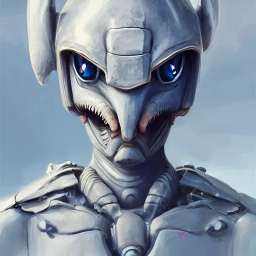 Prompt: a gray alien unicorn, a robotic crab with african decoration and a spongebob puppet, highly detailed, concept art, art by wlop and artgerm and greg rutkowski, masterpiece, trending on artstation, 8 k