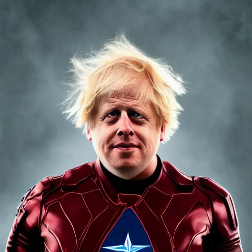 Prompt: boris johnson as evil marvel character, photorealistic, villain, 8 k