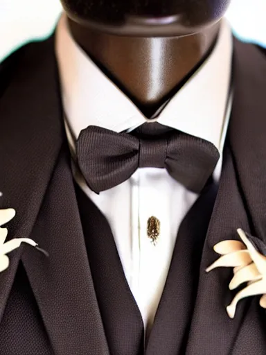 Image similar to anthropological sloth in men's formalwear