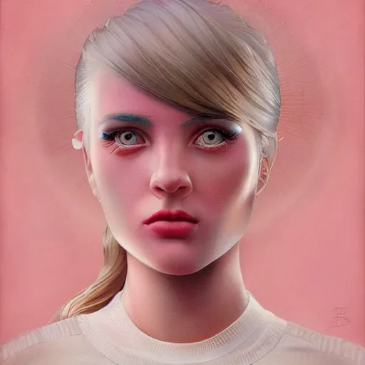 Image similar to red stewart portrait, Pixar style, by Tristan Eaton Stanley Artgerm and Tom Bagshaw.