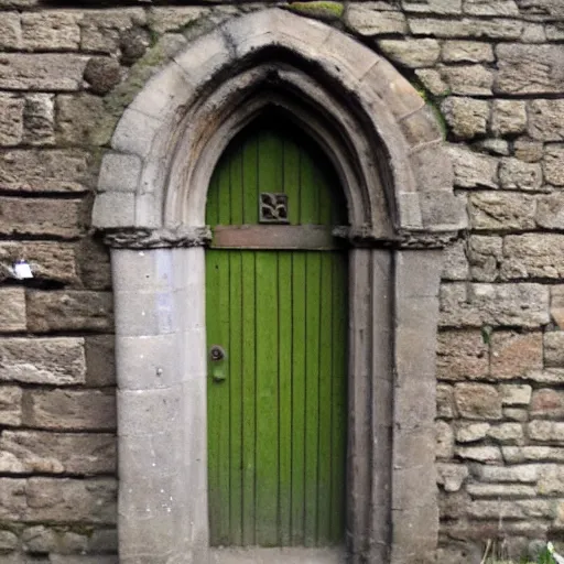 Prompt: britain oldest anglo - saxon door