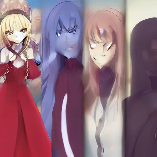 Image similar to fate / stay night, ufotable art style