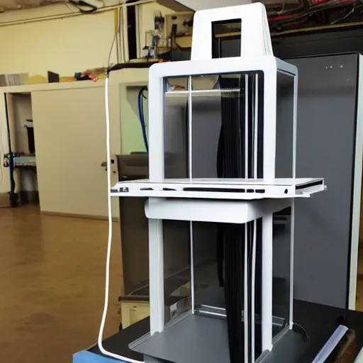 Image similar to the worlds most high tech 3 d printer