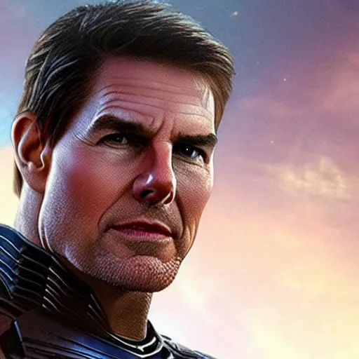 Prompt: tom cruise as thanos