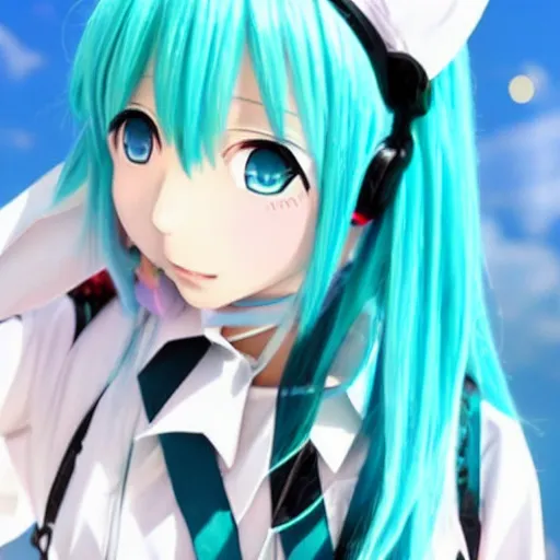 Prompt: Hatsune Miku