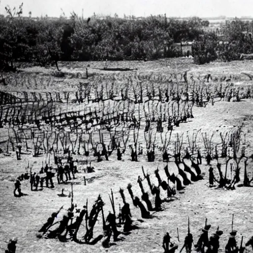 Image similar to Another part of the field of battle between the camps