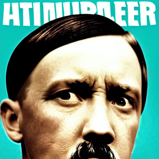 Prompt: Adolf Hitler on the cover of a teen magazine, from the year 2010