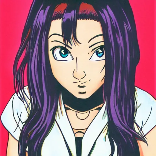 Image similar to charli xcx, by akira toriyama, anime