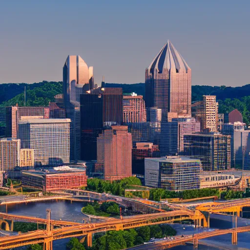 Image similar to Hd photo of the Pittsburgh skyline