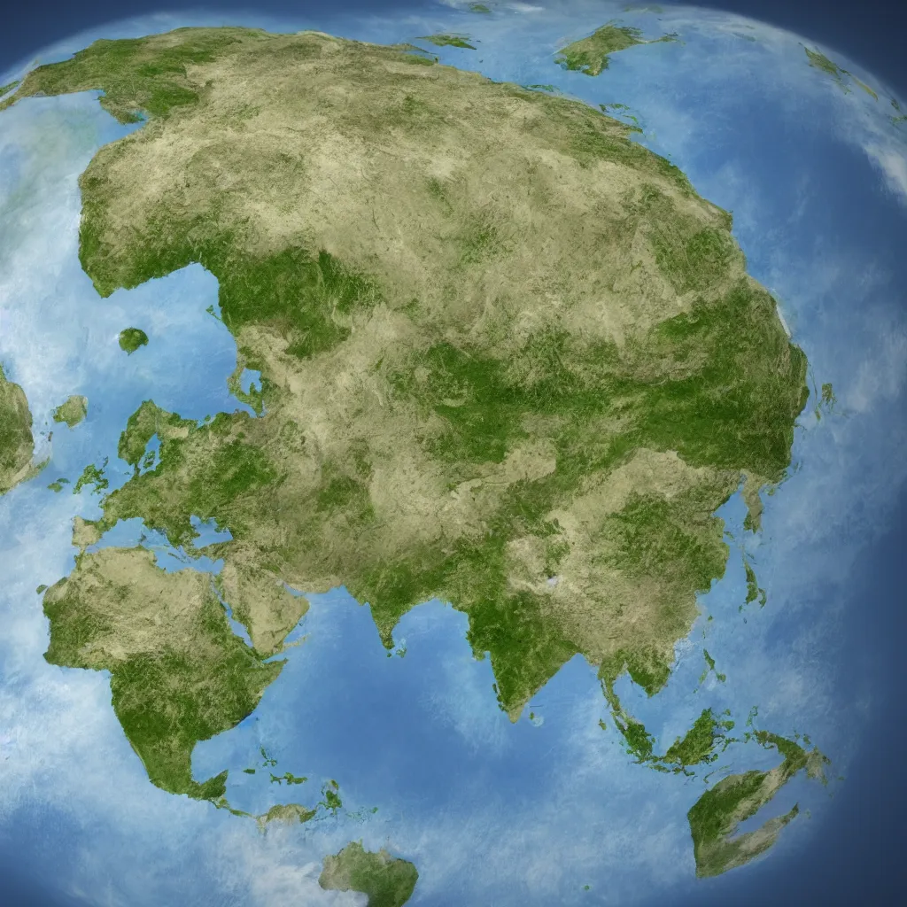 The Recreation of the Earth Map 1.8.9 → 1.7.10 (Realistic Massive World  Recreation)