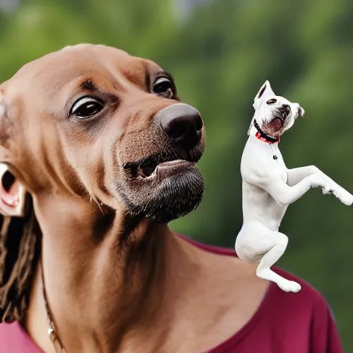 Prompt: snoop dog as an actual dog