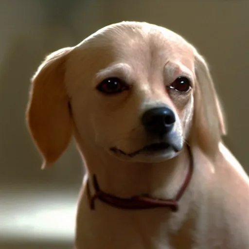 Image similar to blond sith chiweenie, cinematic