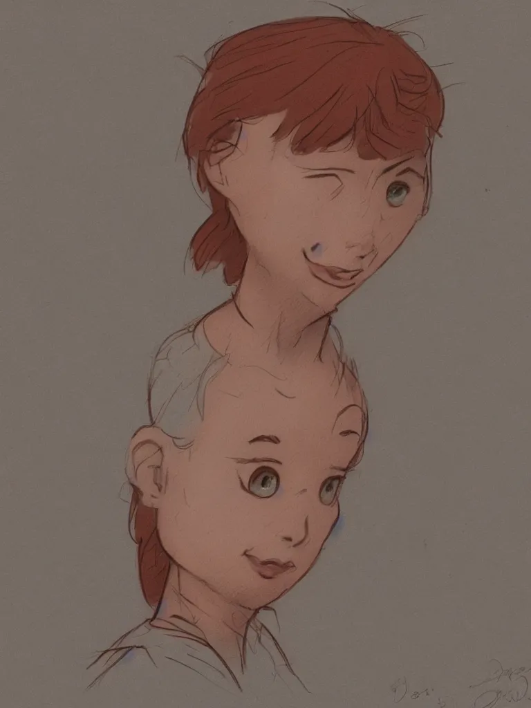 Prompt: freckles by disney concept artists, blunt borders, rule of thirds