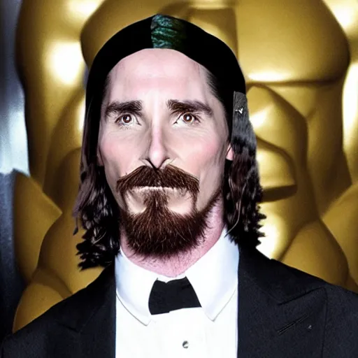 Image similar to christian bale as snoop dogg