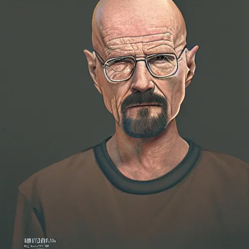 Image similar to 2 0 years old walter white, oil painting, young, octane render, 1 9 8 0 s camera, portrait