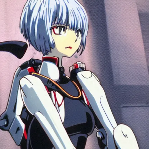 Prompt: rei ayanami