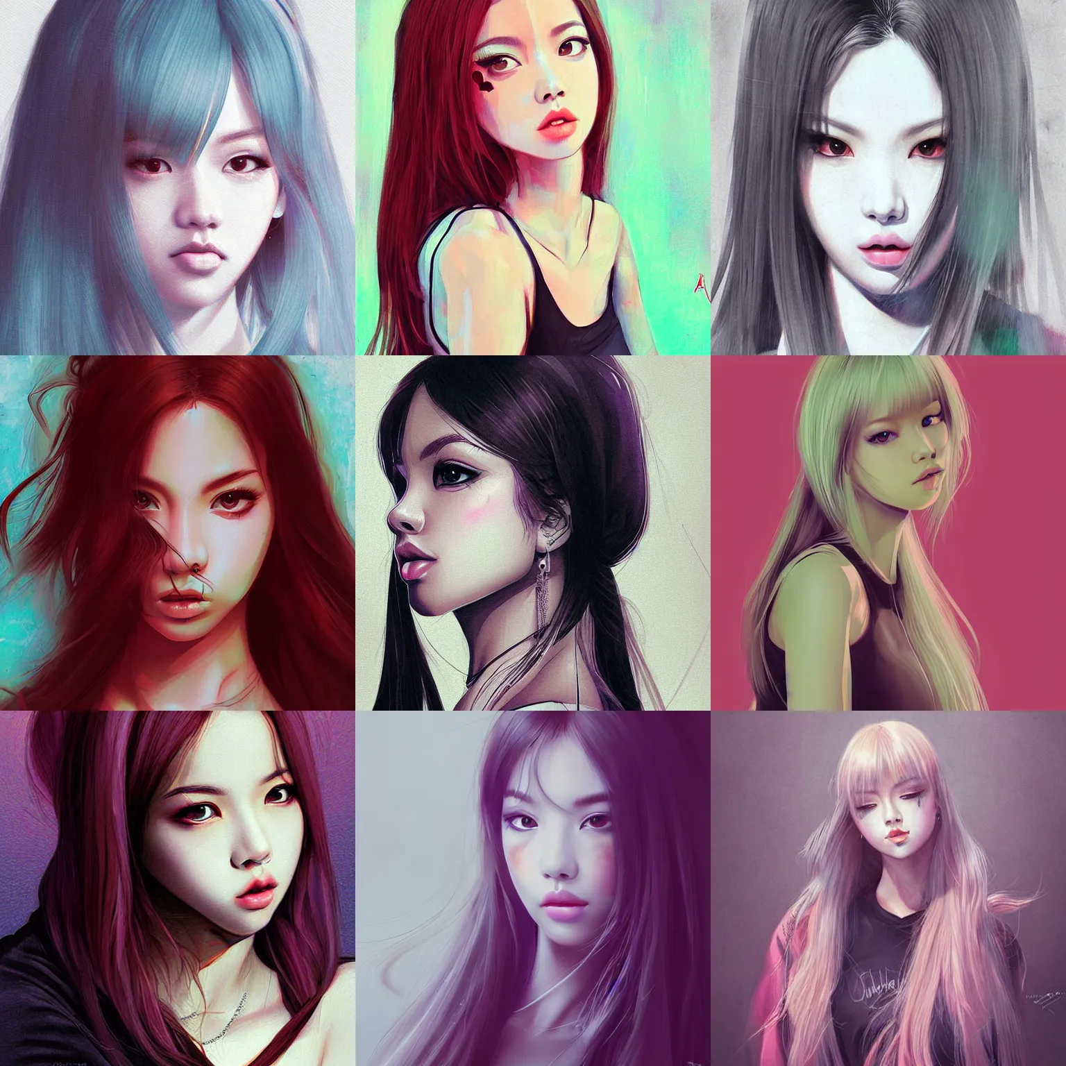 Prompt: by llustration of Lisa Blackpink, art by artgerms, WLOP, CASIMIR ART, sharp focus, detailed