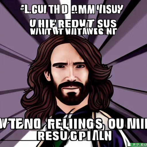 Image similar to loan shark jesus