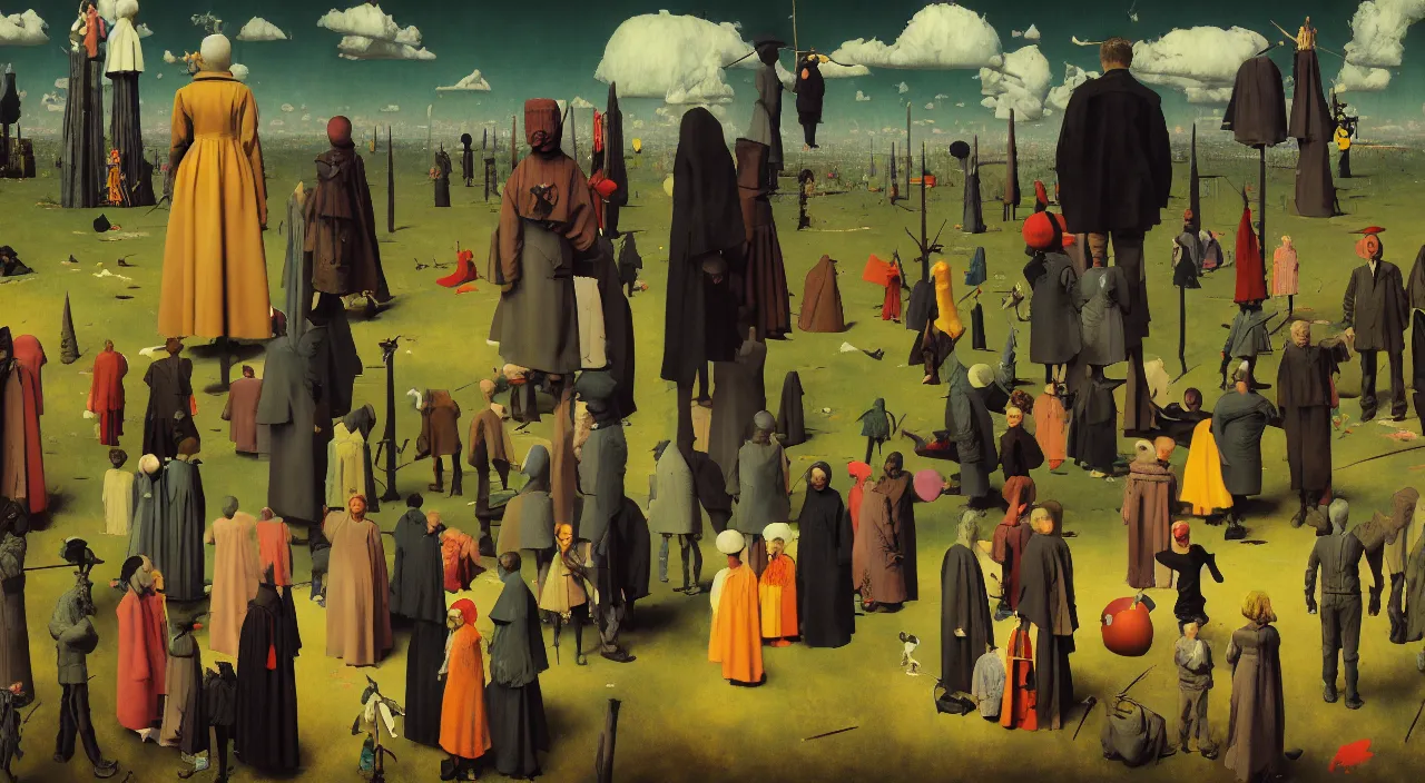 Image similar to clothes concept art, very coherent and colorful high contrast masterpiece by norman rockwell franz sedlacek hieronymus bosch dean ellis simon stalenhag rene magritte gediminas pranckevicius, dark shadows, sunny day, hard lighting