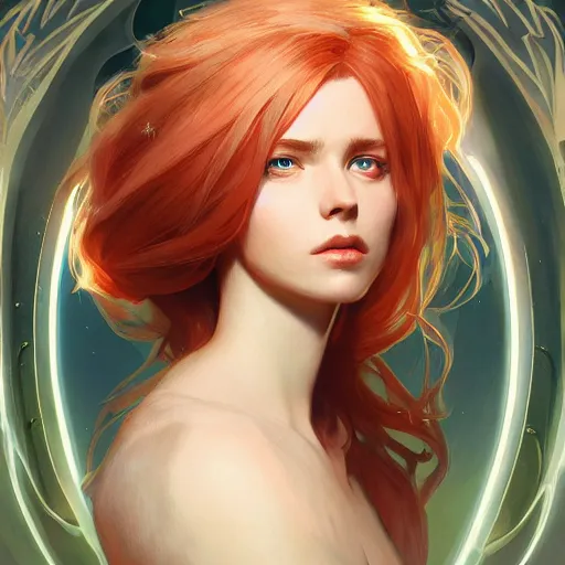 Image similar to aurora, child of light, highly detailed, digital painting, artstation, concept art, smooth, sharp focus, illustration, Unreal Engine 5, 8K, art by artgerm and greg rutkowski and alphonse mucha