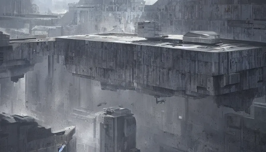 Prompt: big height brutalist imperial military base, drawing architecture, ultra very long shot, top angle, imperial architecture in rogue one, pritzker architecture prize, brutalism architecture, jan urschel, greig fraser