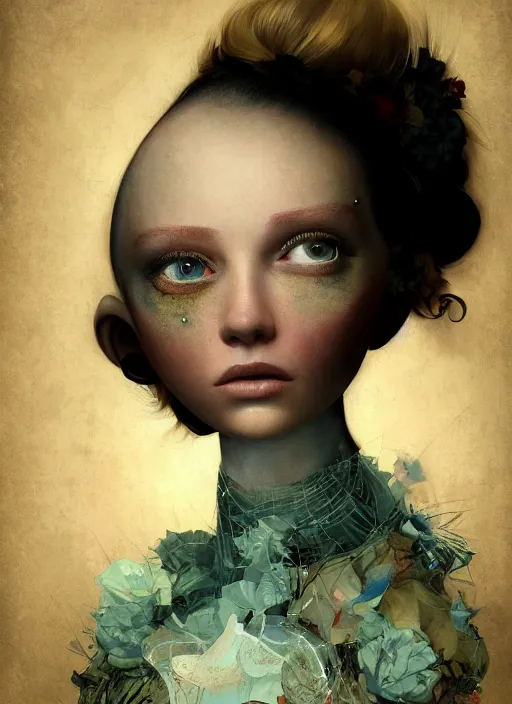 Image similar to beautiful portrait painting of a princess art style by Ray Caesar and Benjamin Lacombe, trending on Artstation, 8k, asymmetrical, Organic Painting, Matte Painting, geometric shapes, hard edges, masterpiece, face enhance, graffiti painting, fine detail, full of color, intricate detail, golden ratio illustration