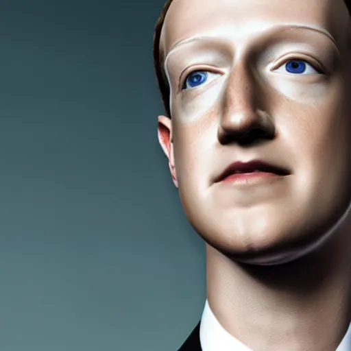 Prompt: i - robot but with zuckerberg