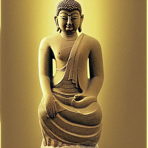 Image similar to the buddha standing upright