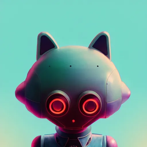 Prompt: sad android fox robot:: by Martine Johanna and Simon Stålenhag and Chie Yoshii and Guillermo del toro:: dynamic, particulate, pastel colors, intricate, elegant, highly detailed, centered, artstation, smooth, sharp focus, octane render, 3d