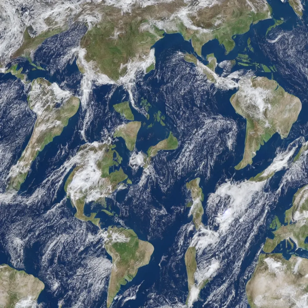 Image similar to a view of earth from space with a skeletal hand wrapped around it