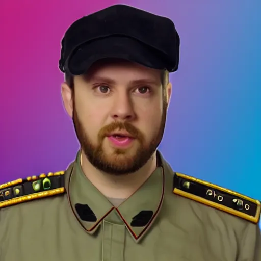 Image similar to photo of Monark (YouTuber) as a dictator, 4k