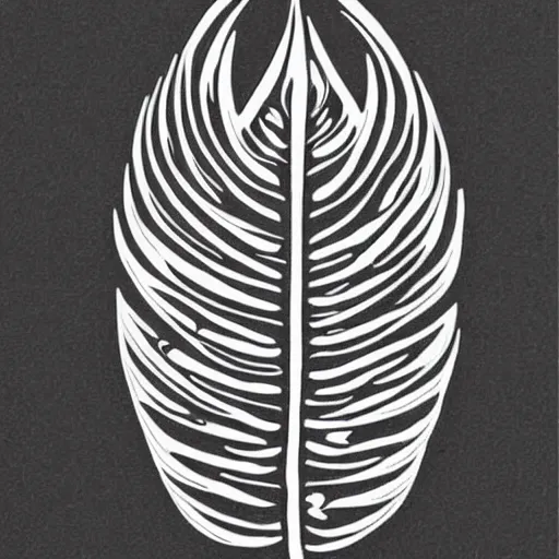 Image similar to thin lines, tattoo stencil of a monstera deliciosa leaf, intricate lines, elegant