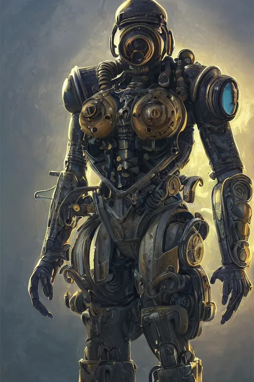 Image similar to hardmesh spiderman retro futurist steampunk fallout 7 6 power armor, hyper realistic, art cover, official fanart behance hd artstation by jesper ejsing, by rhads, makoto shinkai, final fantasy, unreal engine highly rendered, global illumination, radiant light, intricate environment radiating a glowing aura global illumination ray tracing hdr