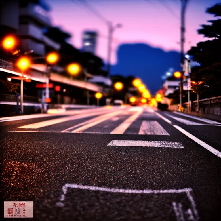 Image similar to close-up-photo JZX90 drift middle of street, sunset kanagawa prefecture, night, cinematic color, photorealistic, highly detailed,