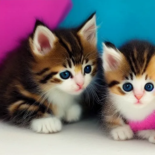 Prompt: cute kittens