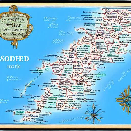 Image similar to A detailed map of Sweden