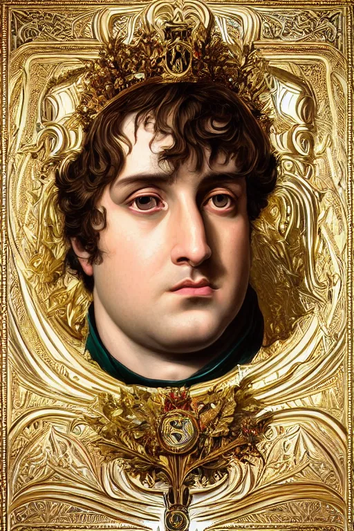 highly detailed painting of the french king, he is, Stable Diffusion