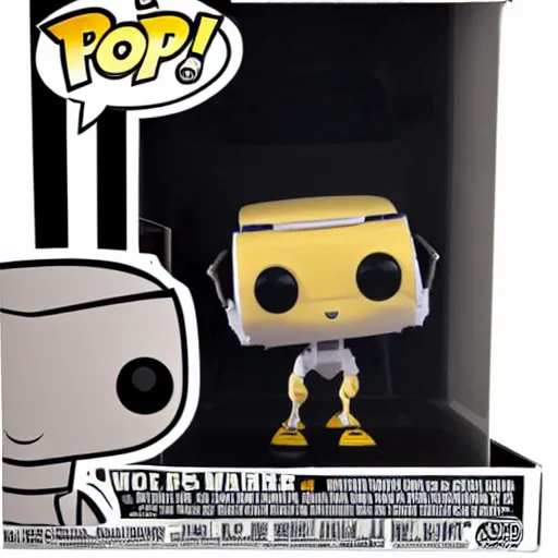 Image similar to Wall-E Funko Pop with package